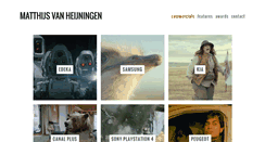 Desktop Screenshot of matthijsvanheijningen.com